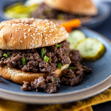 Mongolian Beef Sloppy Joes